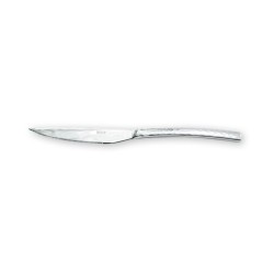 Couteau Steak TAM TAM – Inox 18.0 – miroir martelé | Lebrun Couverts