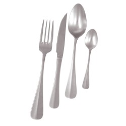 Fourchette Dessert BAGUETTE VINTAGE – Inox Titanium | Lebrun Couverts