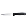 Couteau Steak ABS NOIR - Lame arrondie - 202mm