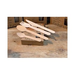 Boite de 20 couteaux en bois - RETRO - LEBRUN Couverts