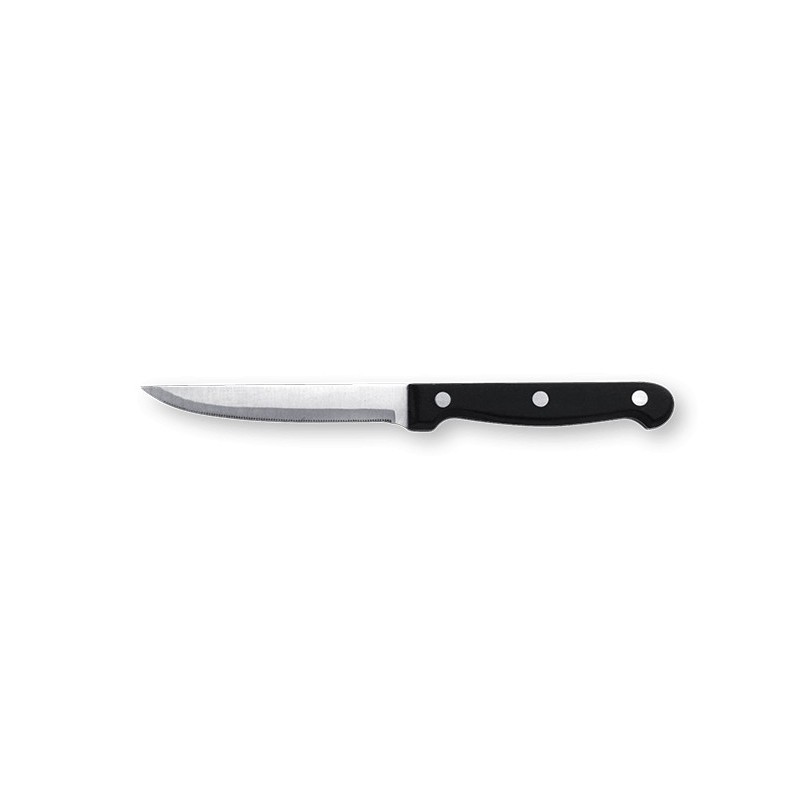 Couteau Steak 3 RIVETS NOIR - 215mm