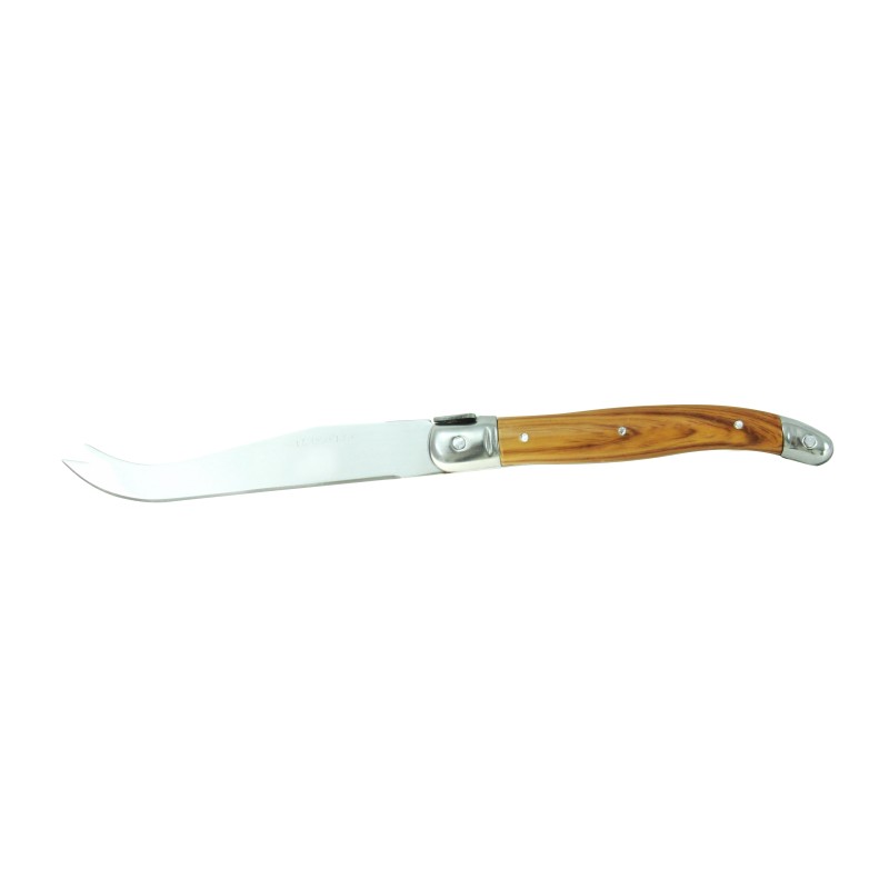 1 Couteau fromage LAGUIOLE - Imitation bois - manche plastique