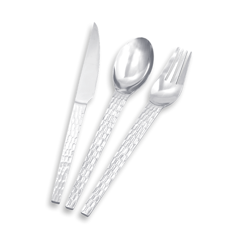 Croco Grand Modele 1.8mm Set 3 Pièces avec couteau steak