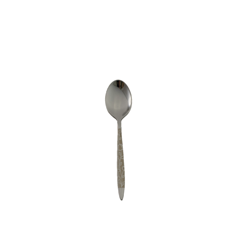 Cuillère Café - Inox 18.10 - Flowers 3mm - LEBRUN Couverts