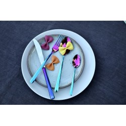 Fourchette Table ARC EN CIEL – Inox Titanium | Lebrun Couverts