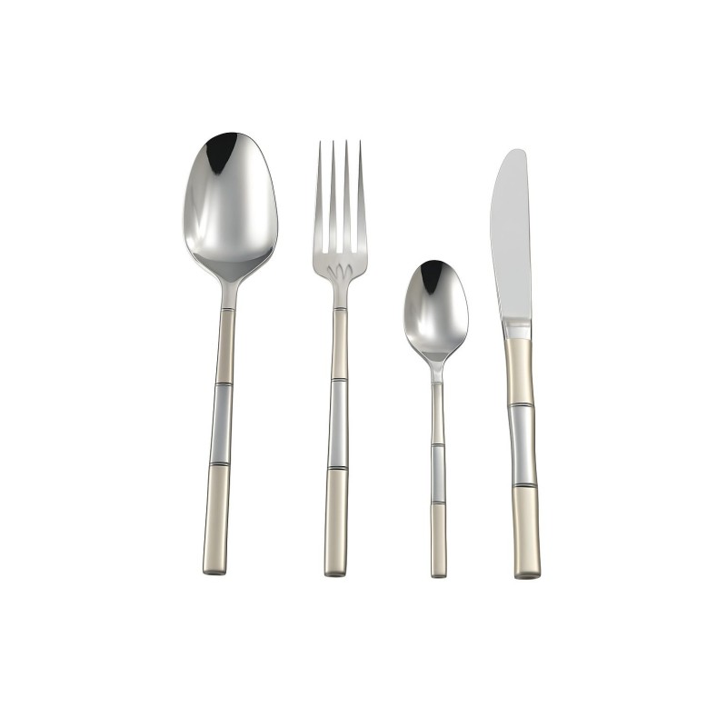 Fourchette Table - Inox Forgé - Bambou 6mm - LEBRUN Couverts